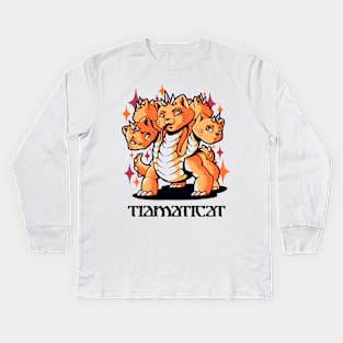 RPG Cat by Tobe Fonseca Kids Long Sleeve T-Shirt